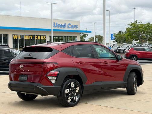 Ultimate Red Metallic 2025 Hyundai KONA SEL