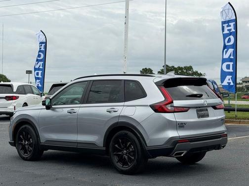 Solar Silver Metallic 2026 Honda CR-V Hybrid Sport-L FWD
