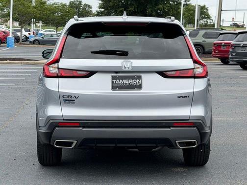 Solar Silver Metallic 2026 Honda CR-V Hybrid Sport-L FWD
