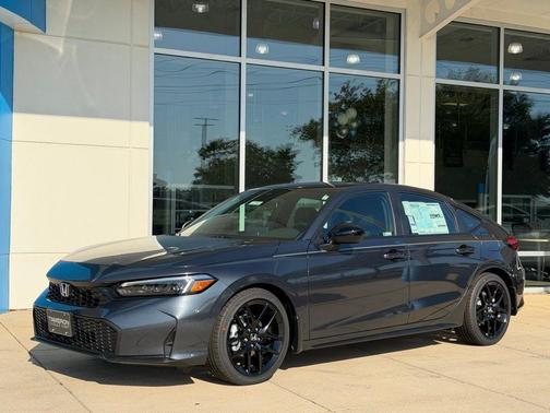 Meteorite Gray Metallic 2026 Honda Civic Sport