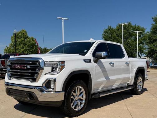 Summit White 2021 GMC Sierra 1500 SLT