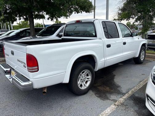 Bright White Clearcoat 2004 Dodge Dakota SLT Quad Cab