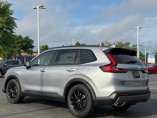 Solar Silver Metallic 2026 Honda CR-V Hybrid Sport-L FWD