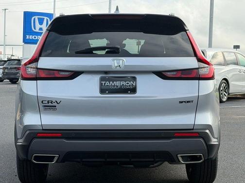 Solar Silver Metallic 2026 Honda CR-V Hybrid Sport-L FWD