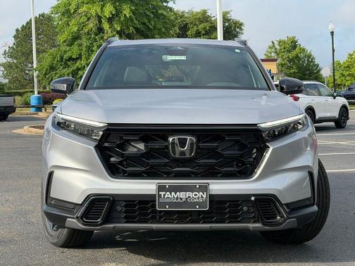 Solar Silver Metallic 2026 Honda CR-V Hybrid Sport-L FWD