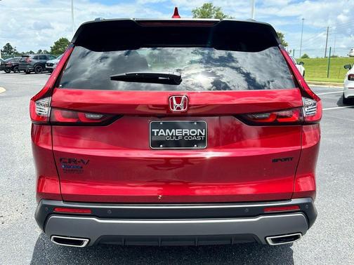 Radiant Red Metallic 2026 Honda CR-V Hybrid Sport-L FWD