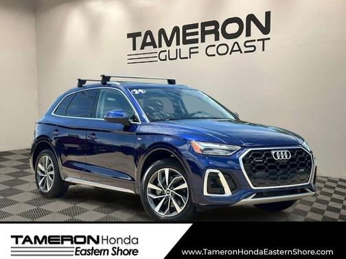 Navarra Blue Metallic 2024 Audi Q5 45 S line Premium Plus