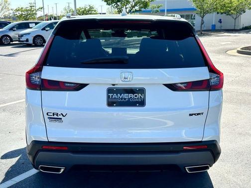 Platinum White Pearl 2026 Honda CR-V Hybrid Sport-L FWD