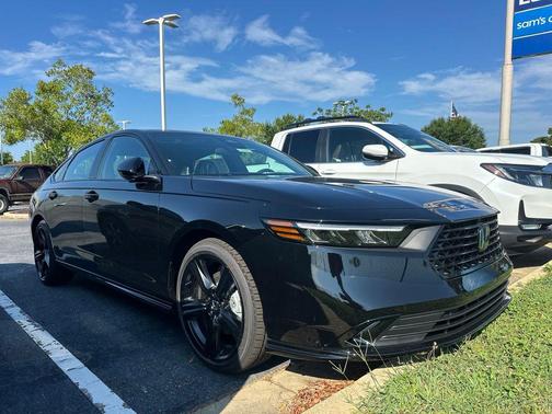 Crystal Black Pearl 2026 Honda Accord Hybrid Sport-L