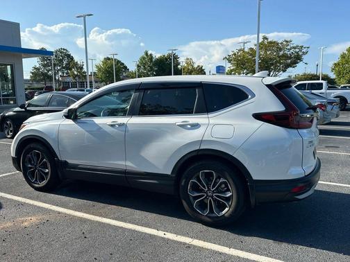 Platinum White Pearl 2021 Honda CR-V 2WD EX-L