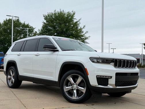 Bright White Clearcoat 2022 Jeep Grand Cherokee L Limited