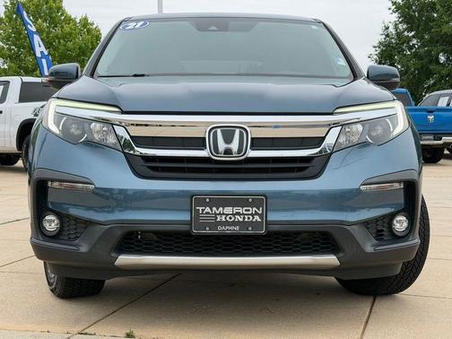 Steel Sapphire Metallic 2021 Honda Pilot 2WD EX