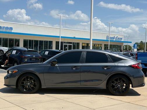 Meteorite Gray Metallic 2025 Honda Civic Sport