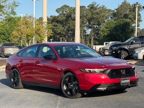 Radiant Red Metallic 2026 Honda Accord Hybrid Sport-L