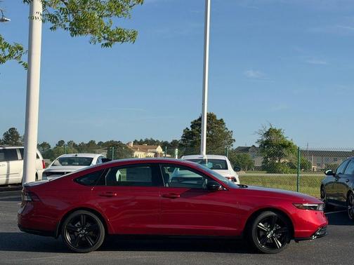 Radiant Red Metallic 2026 Honda Accord Hybrid Sport-L