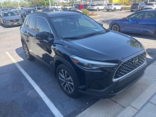 Jet Black 2025 Toyota Corolla Cross XLE