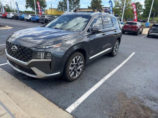 Portofino Gray 2022 Hyundai SANTA FE Calligraphy