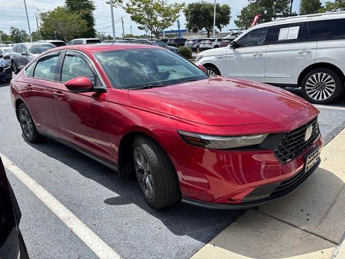Radiant Red Metallic 2024 Honda Accord EX