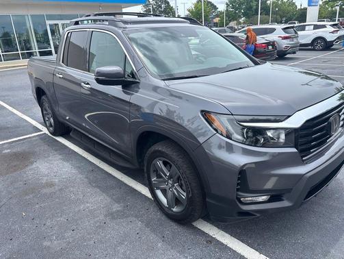 Modern Steel Metallic 2022 Honda Ridgeline RTL-E