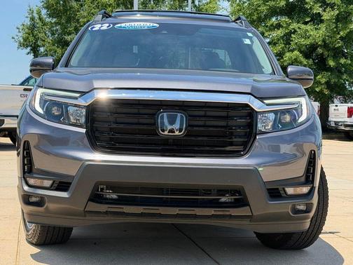 Modern Steel Metallic 2022 Honda Ridgeline RTL-E