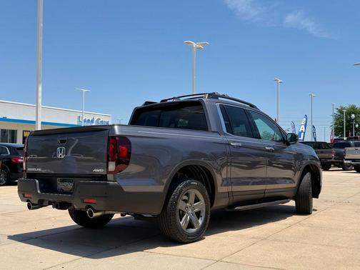 Modern Steel Metallic 2022 Honda Ridgeline RTL-E