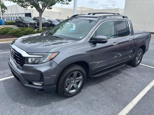 Modern Steel Metallic 2022 Honda Ridgeline RTL-E