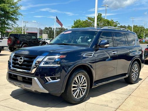 Hermosa Blue Pearl 2024 Nissan Armada SL 2WD