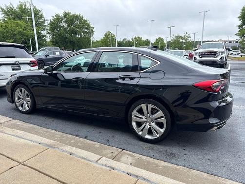 Majestic Black Pearl 2023 Acura TLX Technology