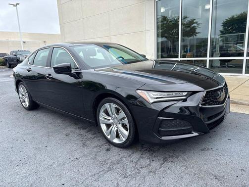 Majestic Black Pearl 2023 Acura TLX Technology