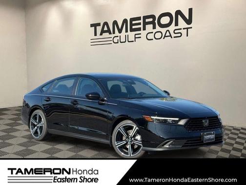 Crystal Black Pearl 2026 Honda Accord Hybrid Sport