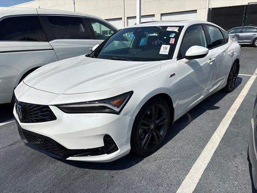 Platinum White Pearl 2024 Acura Integra A-SPEC