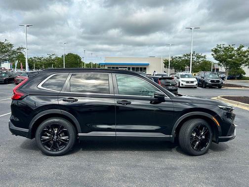 Crystal Black Pearl 2024 Honda CR-V Hybrid Sport Touring AWD