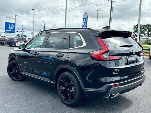 Crystal Black Pearl 2024 Honda CR-V Hybrid Sport Touring AWD