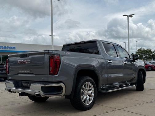 Satin Steel Metallic 2021 GMC Sierra 1500 SLT