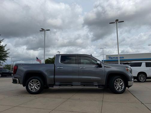 Satin Steel Metallic 2021 GMC Sierra 1500 SLT