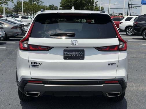 Platinum White Pearl 2026 Honda CR-V Hybrid Sport-L FWD