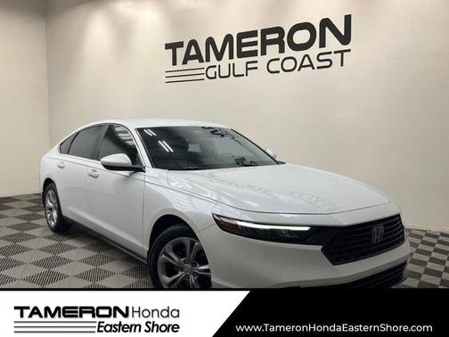 Platinum White Pearl 2023 Honda Accord LX 1.5T