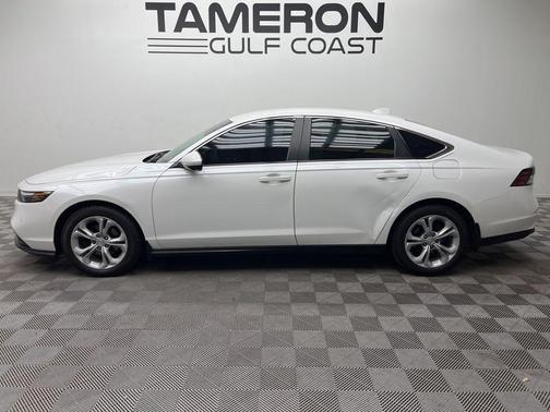 Platinum White Pearl 2023 Honda Accord LX 1.5T