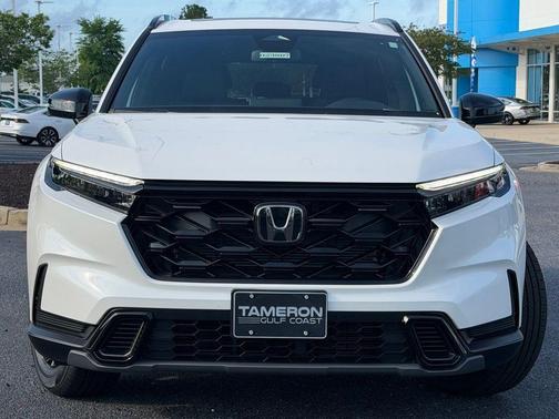 Platinum White Pearl 2026 Honda CR-V Hybrid Sport FWD