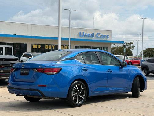 Electric Blue Metallic 2024 Nissan Sentra SV