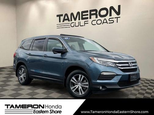 Steel Sapphire Metallic 2017 Honda Pilot EX-L