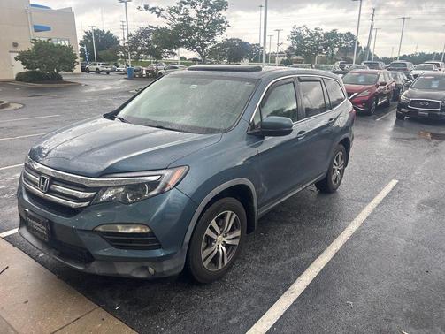 Steel Sapphire Metallic 2017 Honda Pilot EX-L