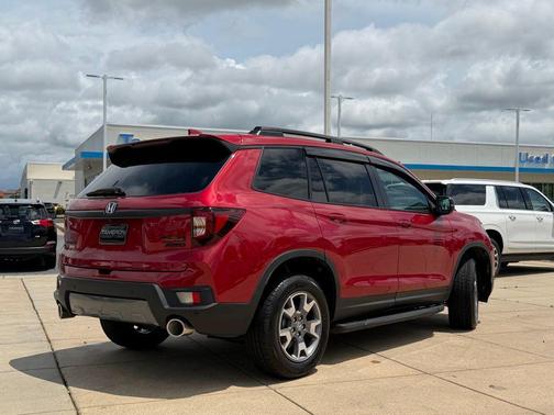 Radiant Red Metallic II 2023 Honda Passport AWD TrailSport