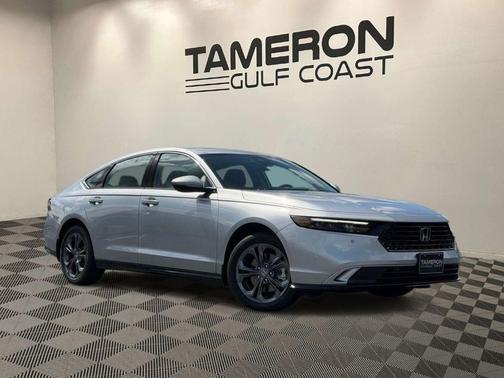 Solar Silver Metallic 2026 Honda Accord Hybrid EX-L