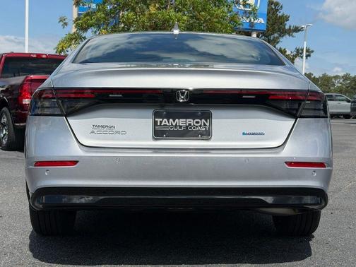 Solar Silver Metallic 2026 Honda Accord Hybrid EX-L