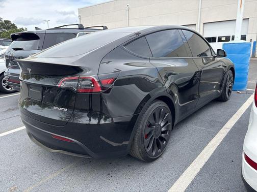 Solid Black 2023 Tesla Model Y Performance Dual Motor All-Wheel Drive