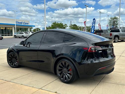 Solid Black 2023 Tesla Model Y Performance Dual Motor All-Wheel Drive