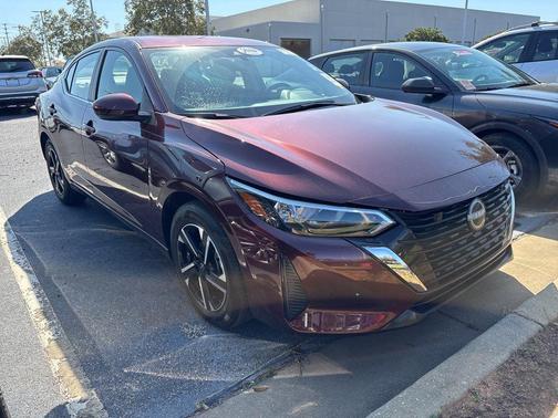 Rosewood Metallic 2025 Nissan Sentra SV