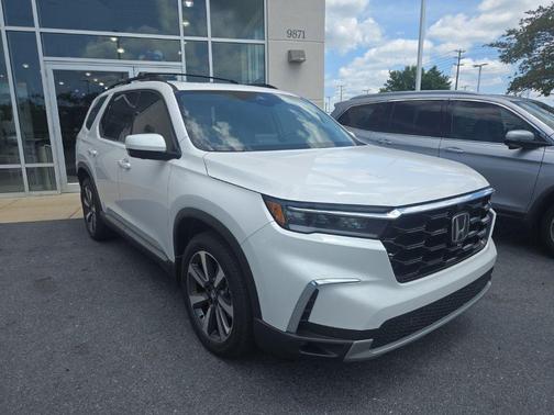 Platinum White Pearl 2025 Honda Pilot Elite
