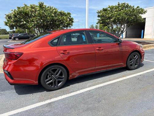 Fire Orange 2021 Kia Forte GT-Line